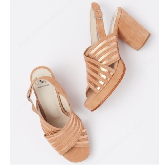 No.6 Rose Gold Lola High Heel Size 9